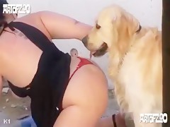 Pretty Girl Anal Dog Sex 03